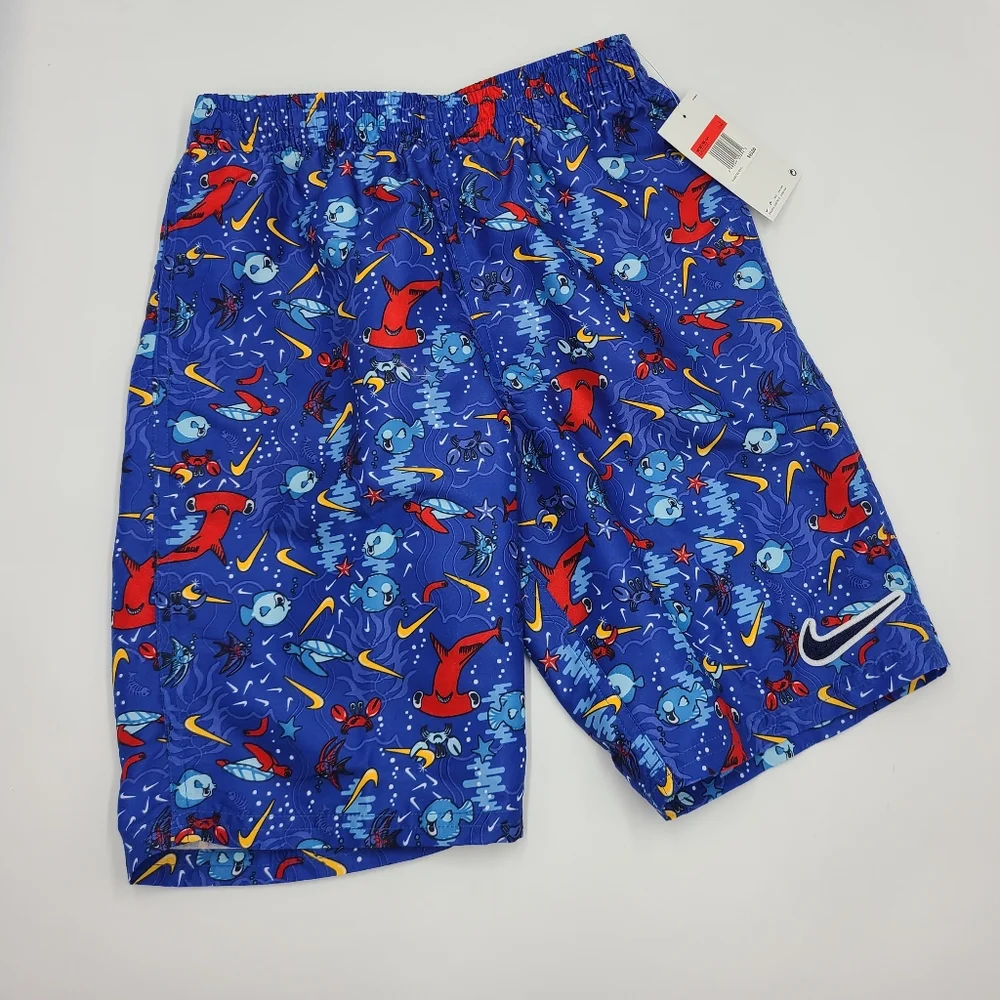 NEW Nike boys' swim trunks size L